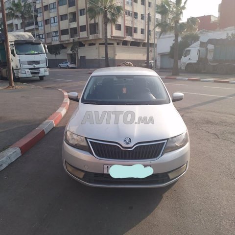 Skoda Rapid Diesel Manuelle 2015 à Casablanca