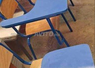 Chaise écritoire ergonomique pour salle de classe