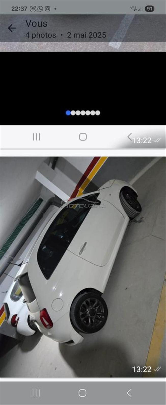 سيارة للبيع fiat 500