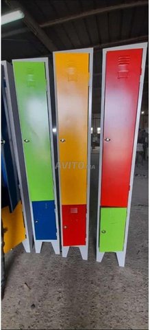 Vestiaire monobloc métallique 4 portes