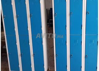 Monobloc a 9 case fermeture a cadenas