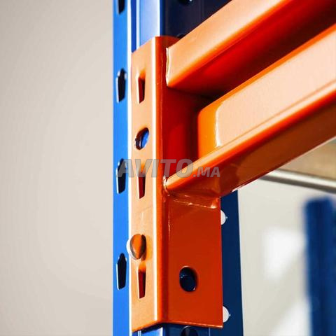 Étagères de stockage - Capacité de charge jusqu'à 600 kg par niveau