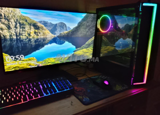 PC gamer, encore neuf, les spécifications sont dans les photos