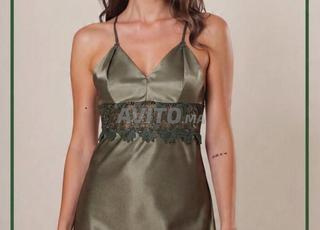 بيجاما من الساتان - موديل أنيق (تركيا)