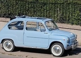Fiat 600D cabrio