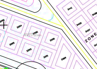 Terrain villa à vendre à la Bahira Al Hadiqa 1