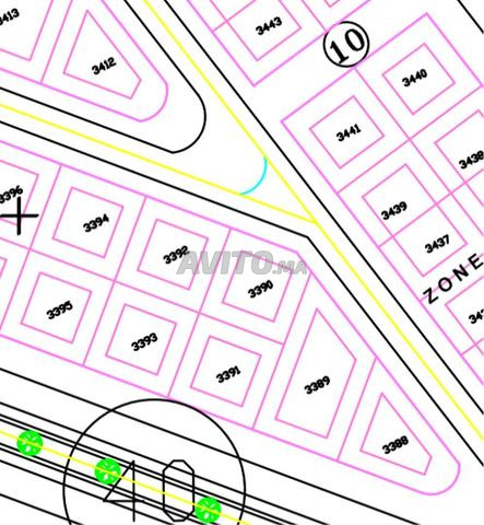 بقعة فيلا للبيع بالبحيرة الحديقة 1