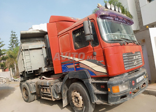 Man tracteur 2002 benne 2004