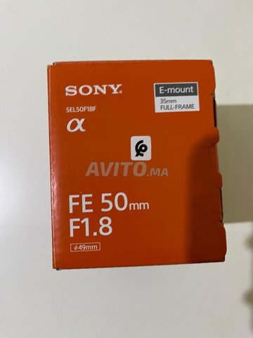 عدسة سوني 1.8 50MM