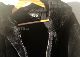 Manteau fourrure zara