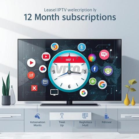 IPTV 12 mois avec service client 24h/24