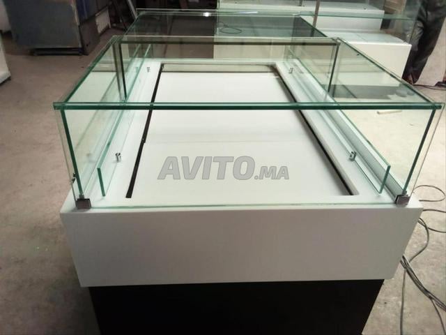 comptoir vitrine agencement sur mesure casa