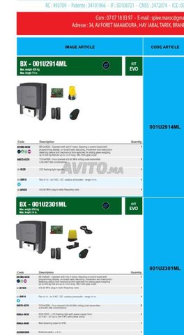 Kit automatisme de portail