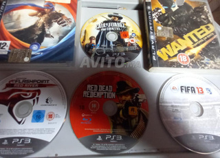 CD PS3 et PS2 et manettes à prix raisonnables