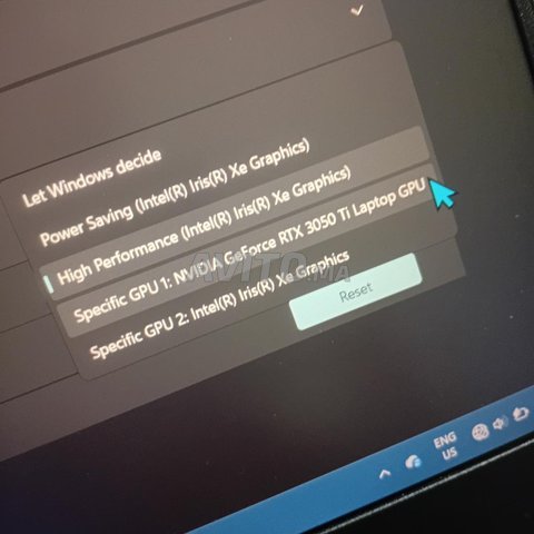 HP Victus i7 12ème génération 32 ram 512 storage