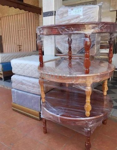 طاولات صالون خشب ليطر