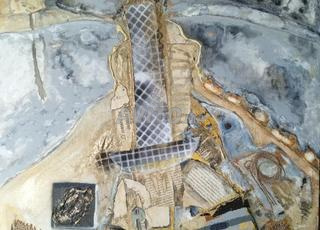 لوحات تجريدية ميكسد ميديا