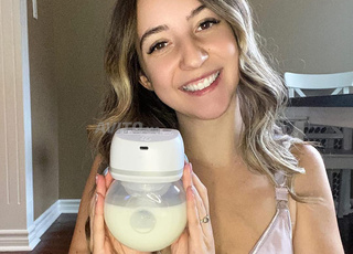 حر جديد مضخة الثدي الكهربائية