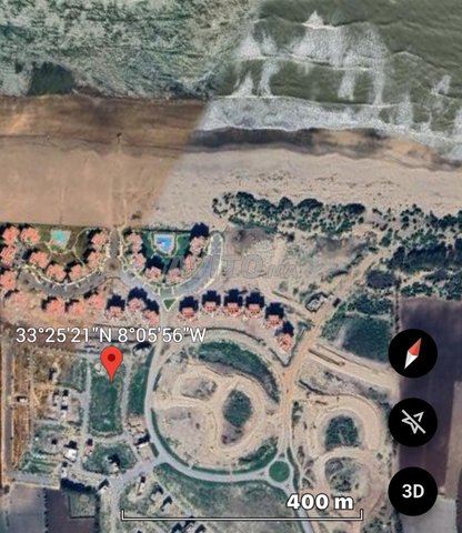 Terrain petite villa résidence Half Moon