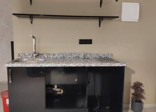 cuisine mdf complète avec plaque