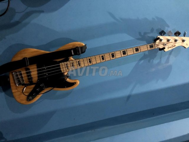 جيتار باس هارلي بنتون JB-75NA وإكسسوارات