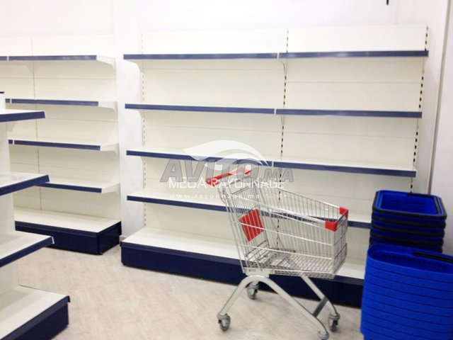 Gondoles supermarché -30 réduction, Offre limitée