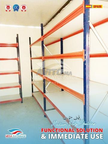 Rack semi-lourd – Solution clé en main 🧱