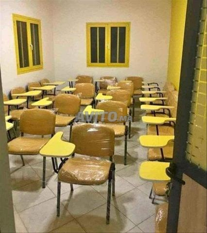 Fabrication de chaises pupitres promoo