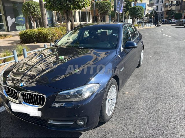 BMW الفئة الخامسة ديزل أوتوماتيكية 2016 في الدار البيضاء