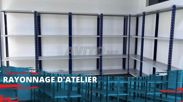 Rayonnage léger métallique – Prix direct usine