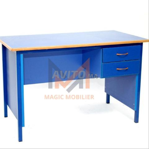 Bureau scolaire individuel – Modèle résistant - 2