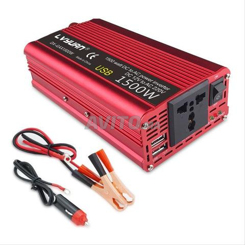 Convertisseur 1500 W DC 12V à AC 220V pour voiture - 2