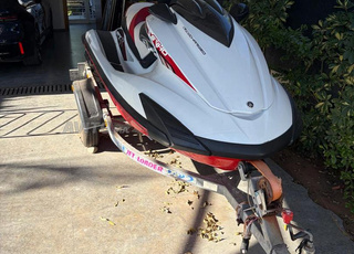 JetSki Yamaha FZR SVHO 2016 avec remorque