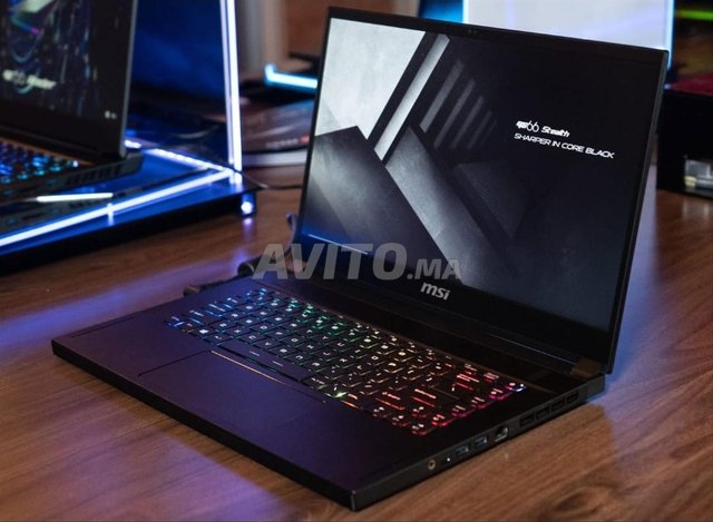 MSI GS66 Stealth Rtx 3080 16Go مخصصة