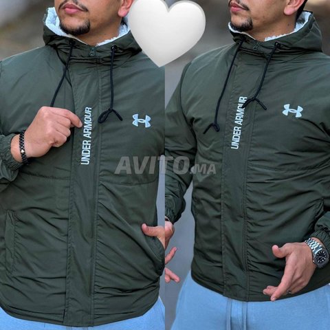 جاكيط under armour تمن 150 درهم M l xl xxl