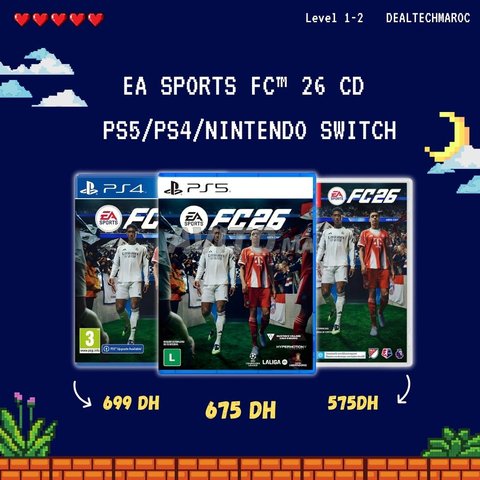 EA SPORTS FC 26 CD PS5/PS4/NINTENDO SWITCH
