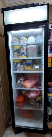 ثلاجة مهنية زجاجية Simfer