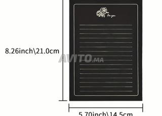 عبوة 36 ورقة من الورق الأبيض والوردي