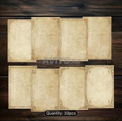 33 pièces Enveloppes et Lettres et Stickers - 2