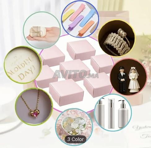 صندوق هدايا صغير من ورق الكرافت - تغليف هدايا