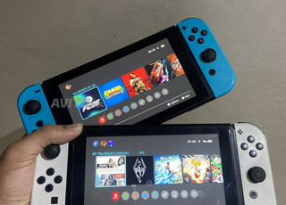 Nintendo Switch Flashé Avec Top Jeux Installé