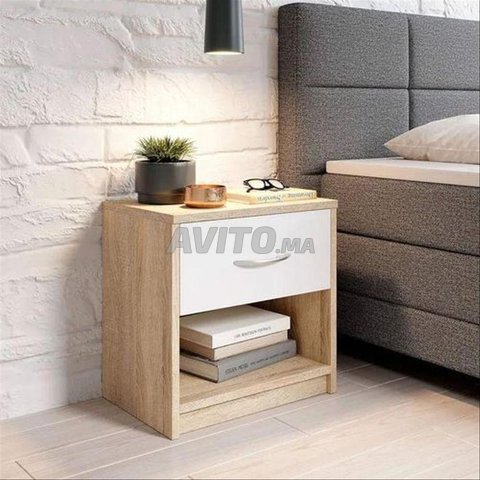 تسريحة، طاولة مع 1 درج