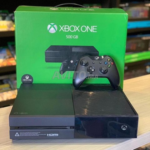 XBOX ONE 500GB مليئة بالألعاب مع الضمان