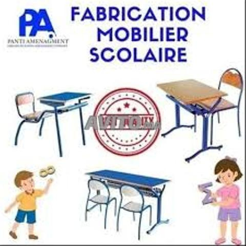Mobilier Scolaire – Tables, Chaises et Équipements