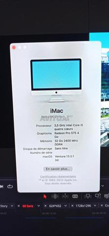 iMac 27 pouces 2017 à vendre en très bonne état - 2
