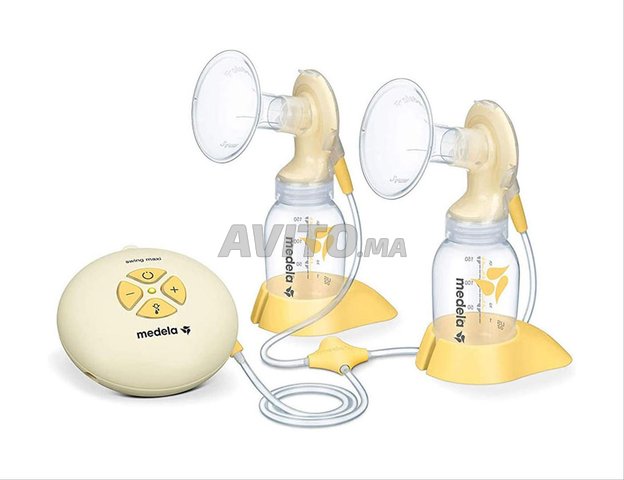 مضخة ثدي مزدوجة كهربائية من ميديلا