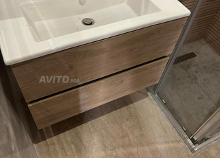 Grand Lavabo Complet (Lavabo et miroir)