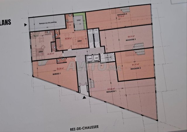 Un local commercial à vendre