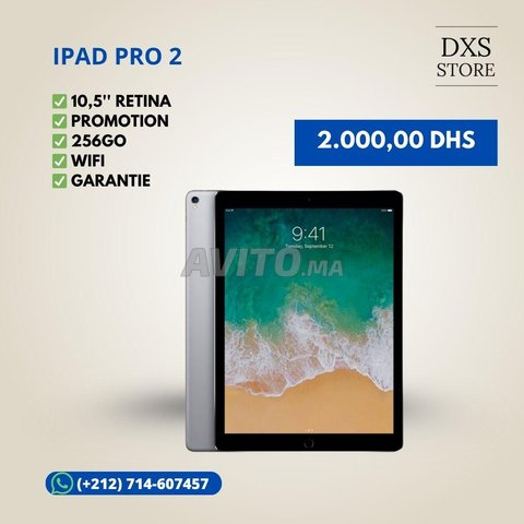 iPad Pro 2 - 256Go - 10,5'' ريتينا