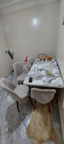 طاولة طعام تركية 6 كراسي